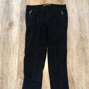 Zara Basic Black Moto Jeans